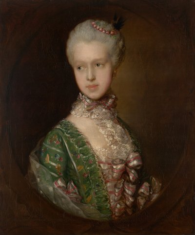 Elizabeth Wrottesley, later Duchess of Grafton by Thomas Gainsborough